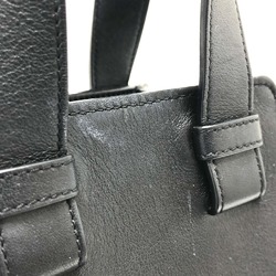 Loewe Medium 2WAY Hand Bag Black SilverHardware