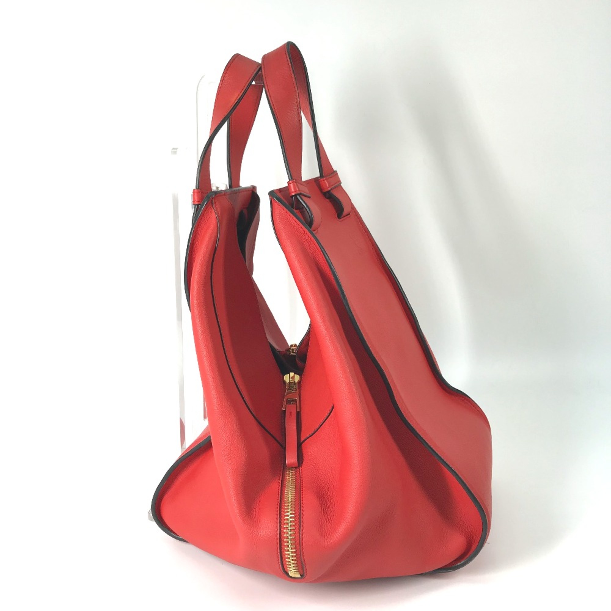 Loewe 387.30.N60 Crossbody 2WAY Shoulder Bag Hand Bag Red