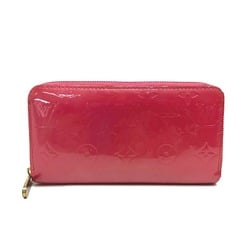 Louis Vuitton M9147F MonogramVernis Zippy Wallet Long Wallet Framboise pink