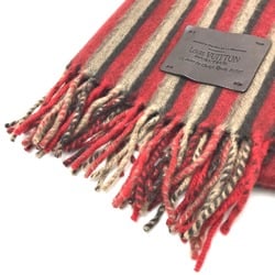 Louis Vuitton M71985 Men's Women's Fashion Accessories Scarf Rouge Red