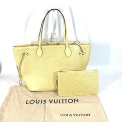 Louis Vuitton M41092 Epi Shoulder Bag with pouch Tote Bag Jaune pale yellow