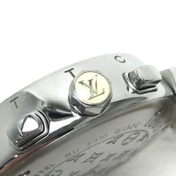 Louis Vuitton Q132C Tambour Wristwatch Silver