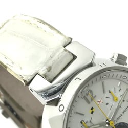 Louis Vuitton Q132C Tambour Wristwatch Silver