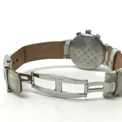 Louis Vuitton Q132C Tambour Wristwatch Silver