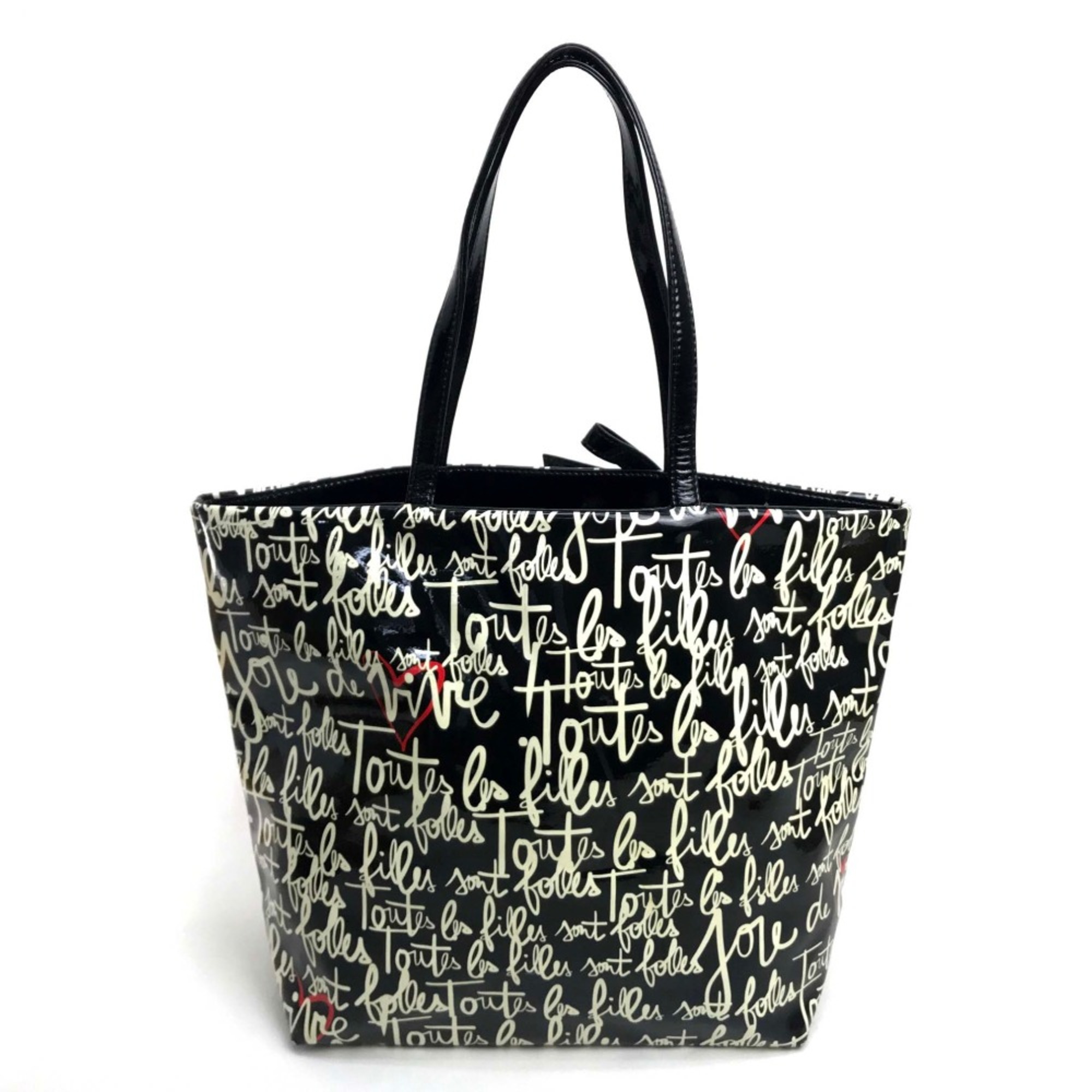 Kate Spade With ribbon Bag Tote Bag Tote Bag Black