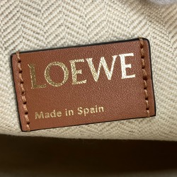 Loewe anagram jacquard Cluch Bag bag Clutch bag ecru/tan Beige x Brown