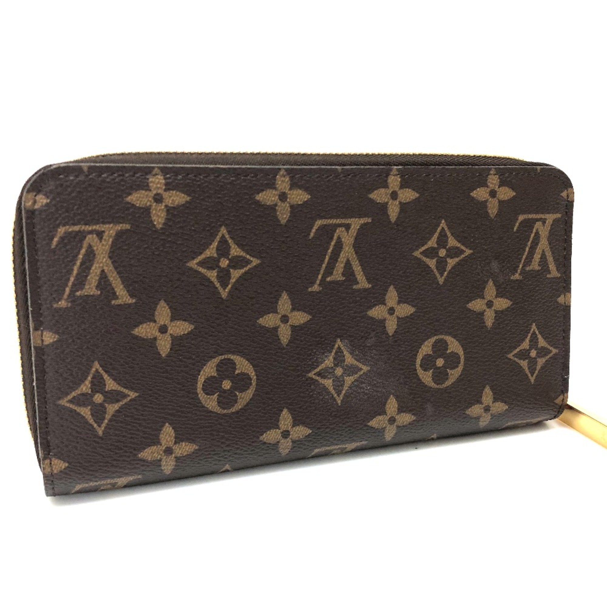 Louis Vuitton M62414 Monogram Lovely Bird Zip Around Long Wallet Long Wallet Brown