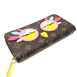 Louis Vuitton M62414 Monogram Lovely Bird Zip Around Long Wallet Long Wallet Brown