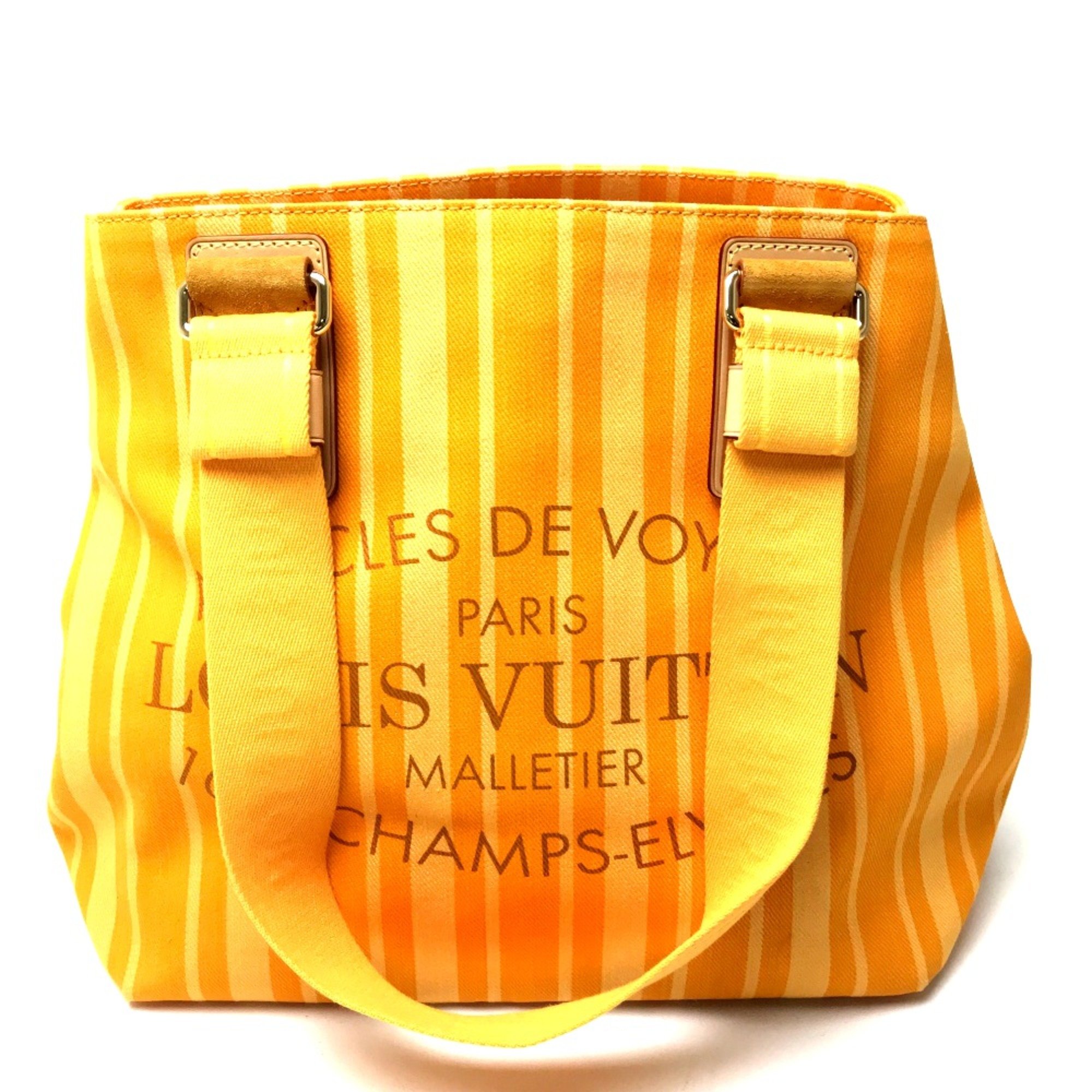 Louis Vuitton M94145 plan soleil Bag Shoulder Bag Tote Bag Jaune-Passion yellow