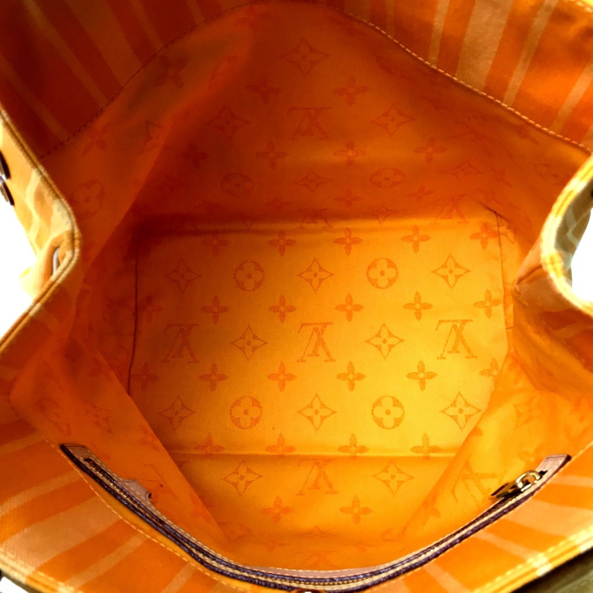 Louis Vuitton M94145 plan soleil Bag Shoulder Bag Tote Bag Jaune-Passion yellow