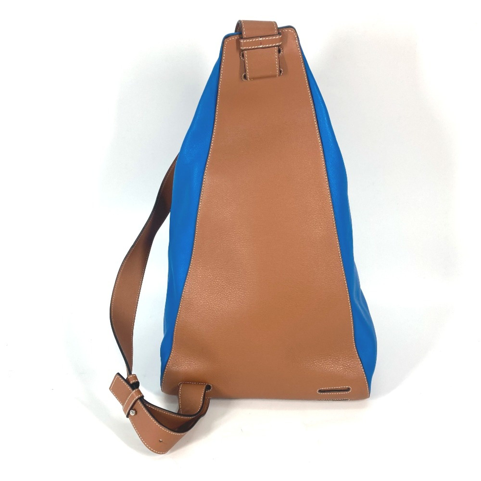 Loewe Bag Bicolor cross Shoulder Bag blue Brown