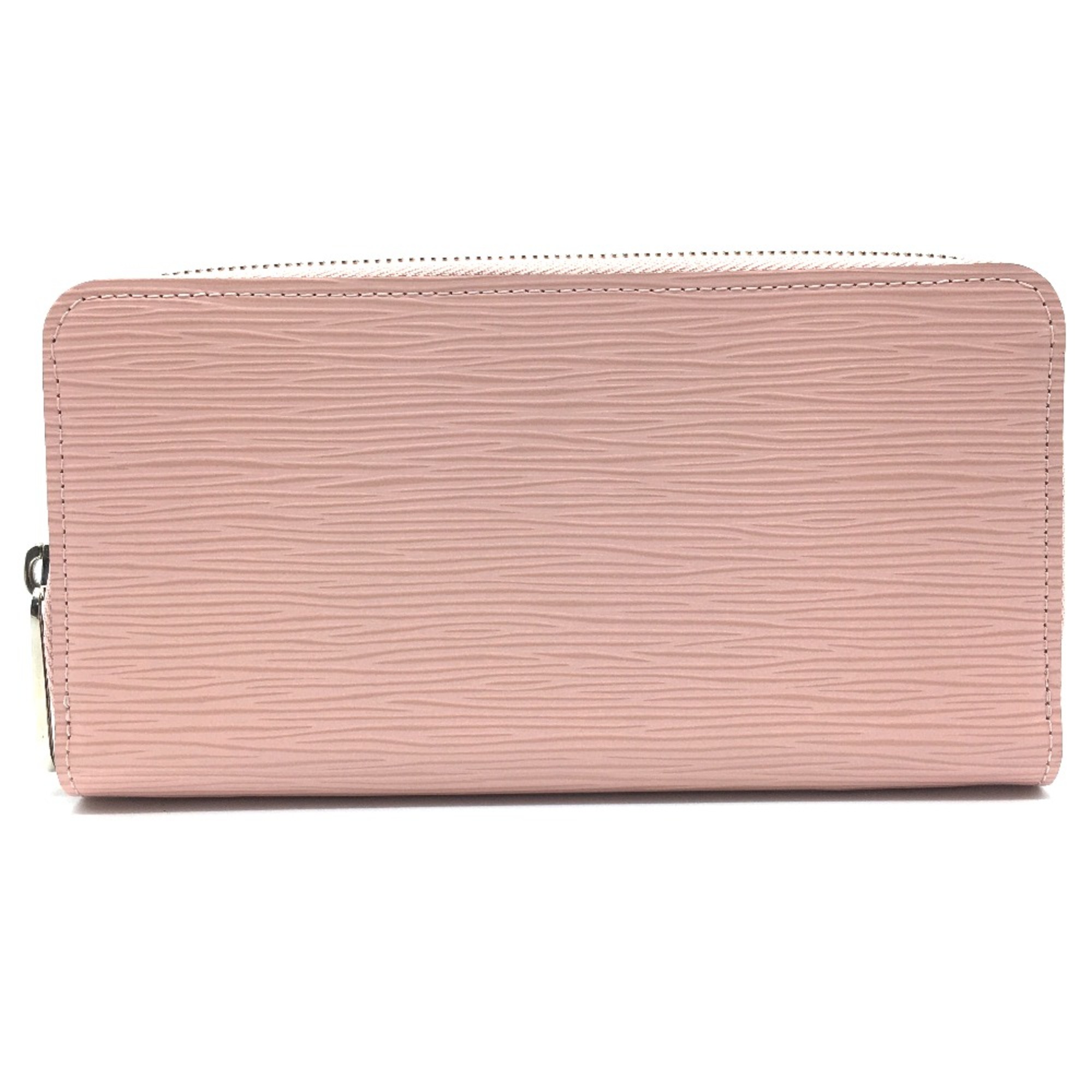 Louis Vuitton M61863 Epi Zip Around Long Wallet Rose valerine Pink Based