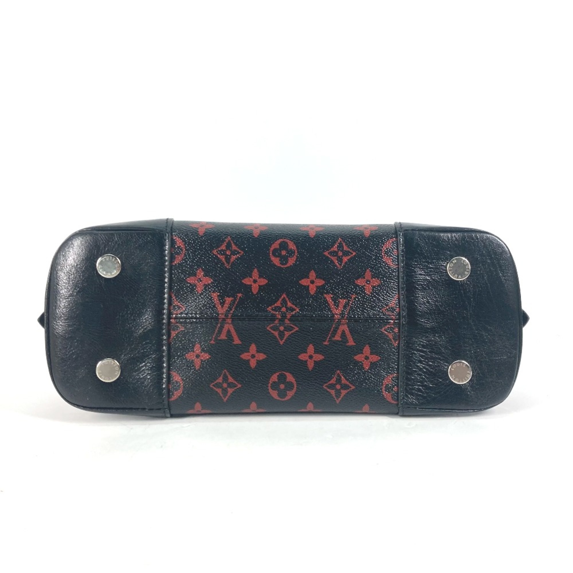 Louis Vuitton M41500 Monogram Anfra Rouge Bags 2Way Bags Hand Bags Shoulder Bag Black Red