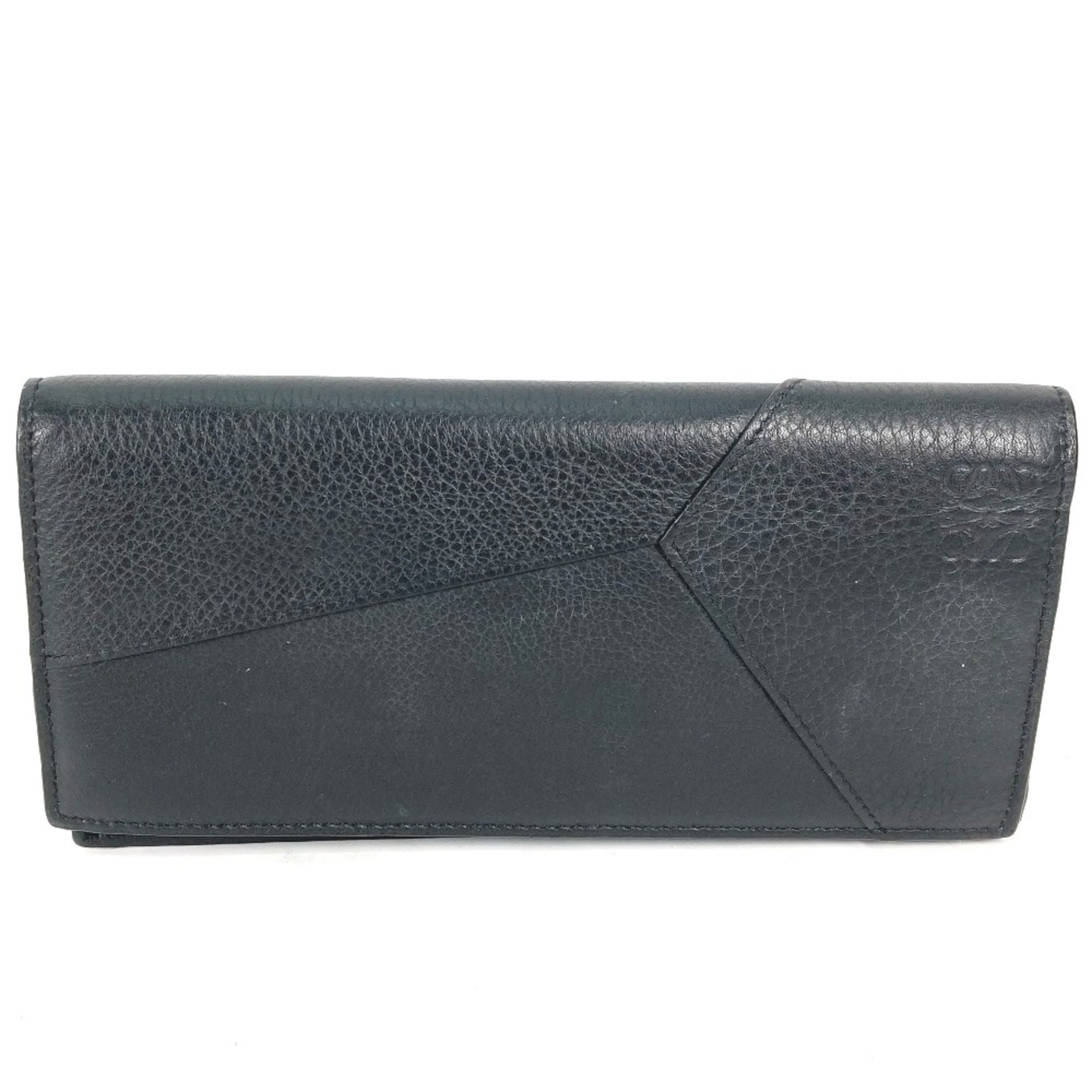 Loewe Long wallet Two fold Long Wallet Black