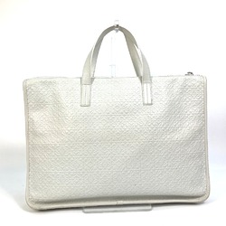 Loewe anagram Bag Hand Bag Tote Bag White