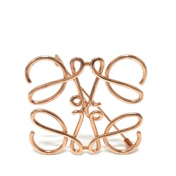 Loewe corsage Brooch Pink Gold