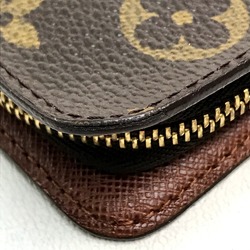 Louis Vuitton M61729 Monogram panda Murakami Takashi Long Wallet Brown Brown