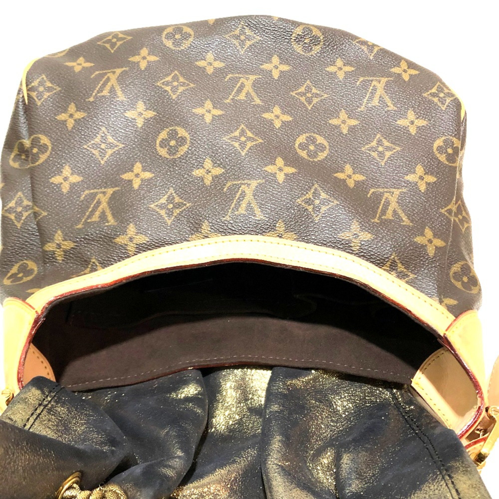 Louis Vuitton M97016 Monogram Hand Bag Shoulder Bag Brown