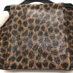 Loewe Leopard Bag Vanity bag Brown GoldHardware