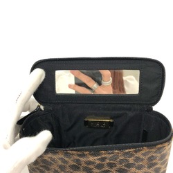 Loewe Leopard Bag Vanity bag Brown GoldHardware