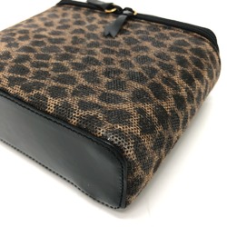 Loewe Leopard Bag Vanity bag Brown GoldHardware