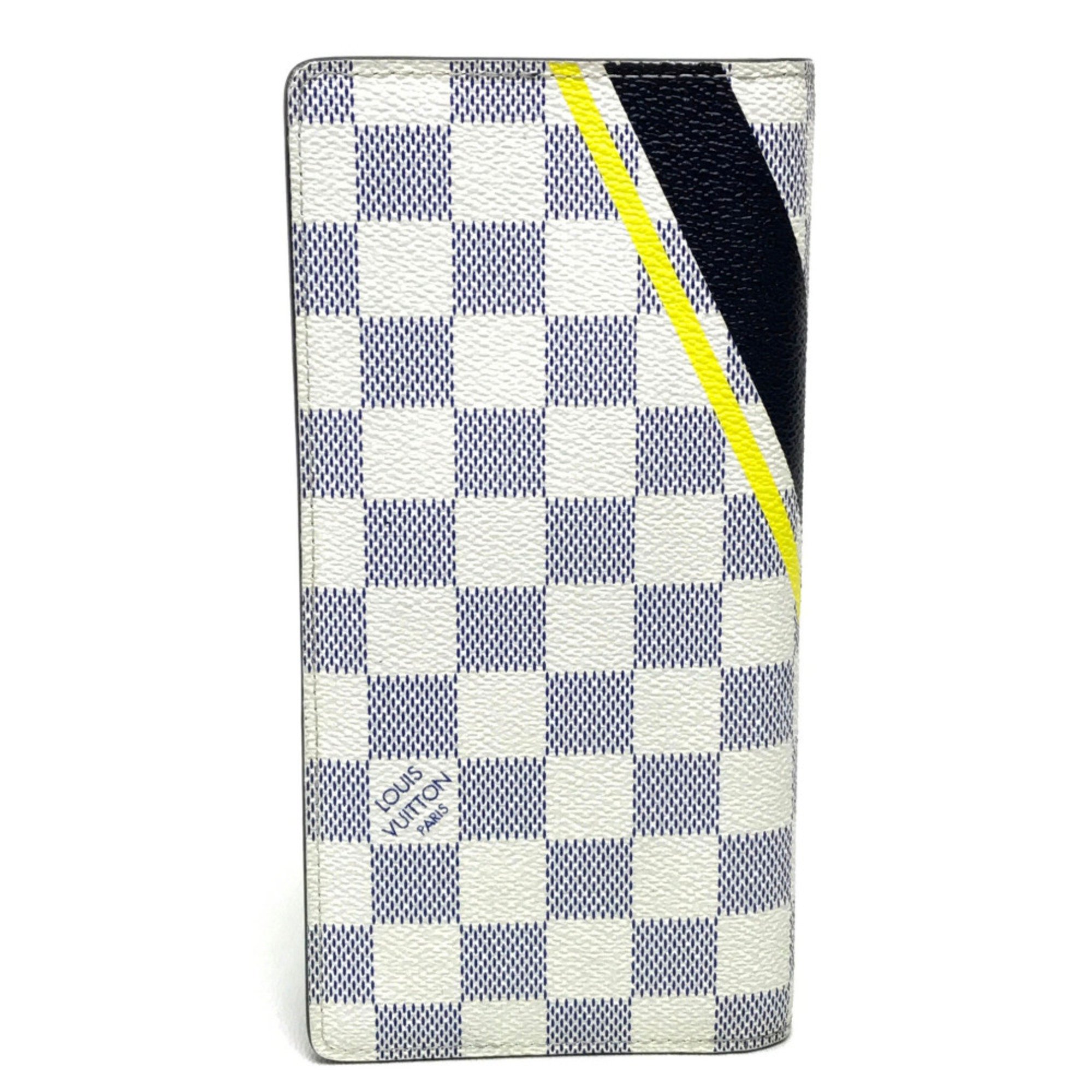 Louis Vuitton N64007 Damier Coastline Americans Cup Long Wallet Azur Azur