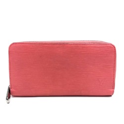 Louis Vuitton M60663 Epi Zip Around Long Wallet Long Wallet Corail Pink Based