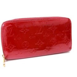 Louis Vuitton M91981 Vernis Zip Around Long Wallet Pomdamul Red