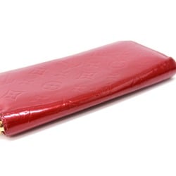 Louis Vuitton M91981 Vernis Zip Around Long Wallet Pomdamul Red