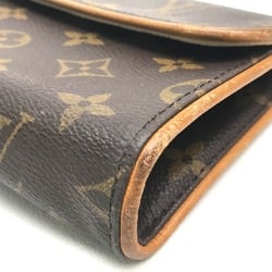 Louis Vuitton M51855 Monogram Waist Pouch Waist Pouch Brown Brown