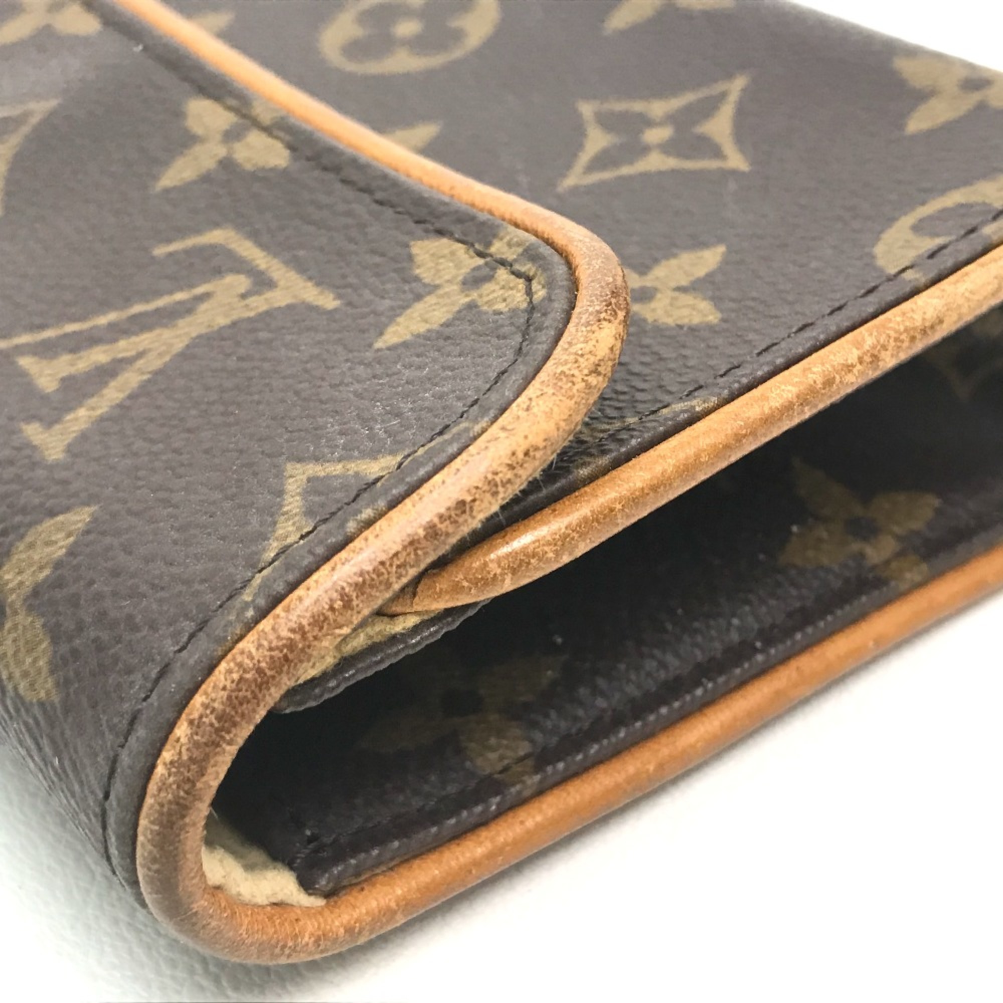 Louis Vuitton M51855 Monogram Waist Pouch Waist Pouch Brown Brown