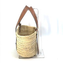 Loewe 327.02.S92 anagram Basket small basket bag Hand Bag Beige