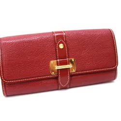 Louis Vuitton M95856 Suhali Zippered wallet Long Wallet Tanami Red