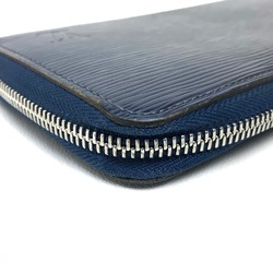 Louis Vuitton M60307 Epi Zip Around Long Wallet Long Wallet Indigo Blue blue