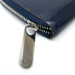 Louis Vuitton M60307 Epi Zip Around Long Wallet Long Wallet Indigo Blue blue