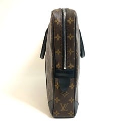 Louis Vuitton M40225 Monogram-Macassar bag business bag Briefcase Brown