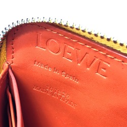 Loewe Zip Around Long Wallet yellow SilverHardware