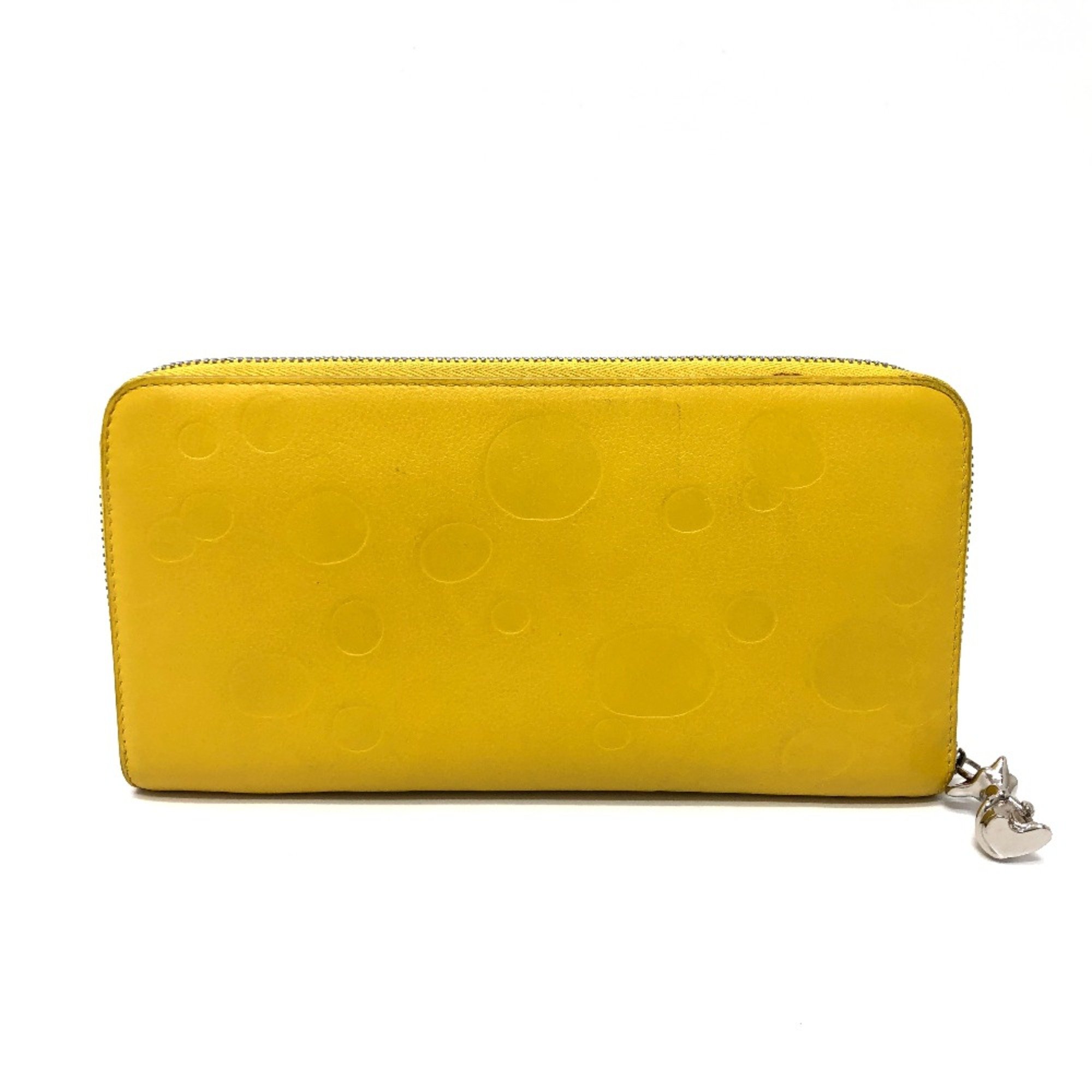 Loewe Zip Around Long Wallet yellow SilverHardware