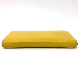 Loewe Zip Around Long Wallet yellow SilverHardware