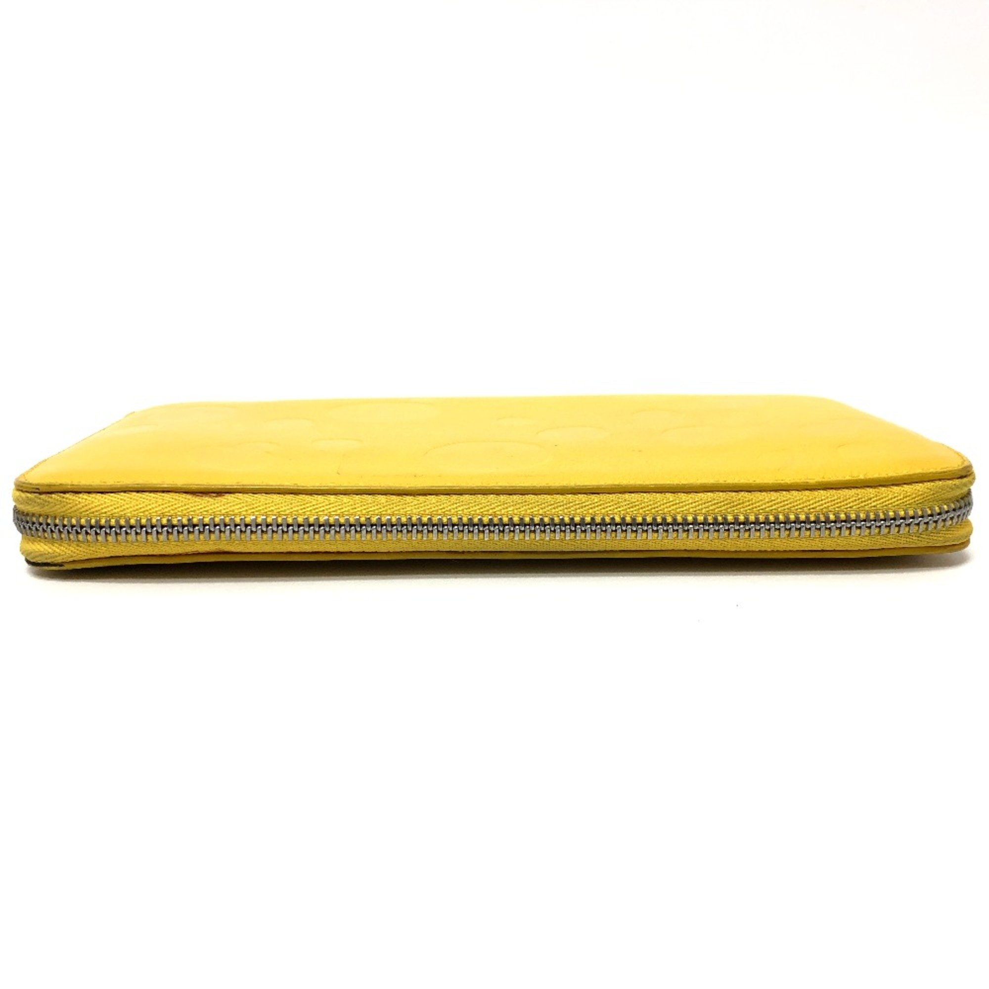 Loewe Zip Around Long Wallet yellow SilverHardware