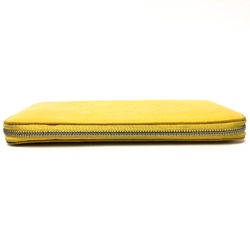 Loewe Zip Around Long Wallet yellow SilverHardware