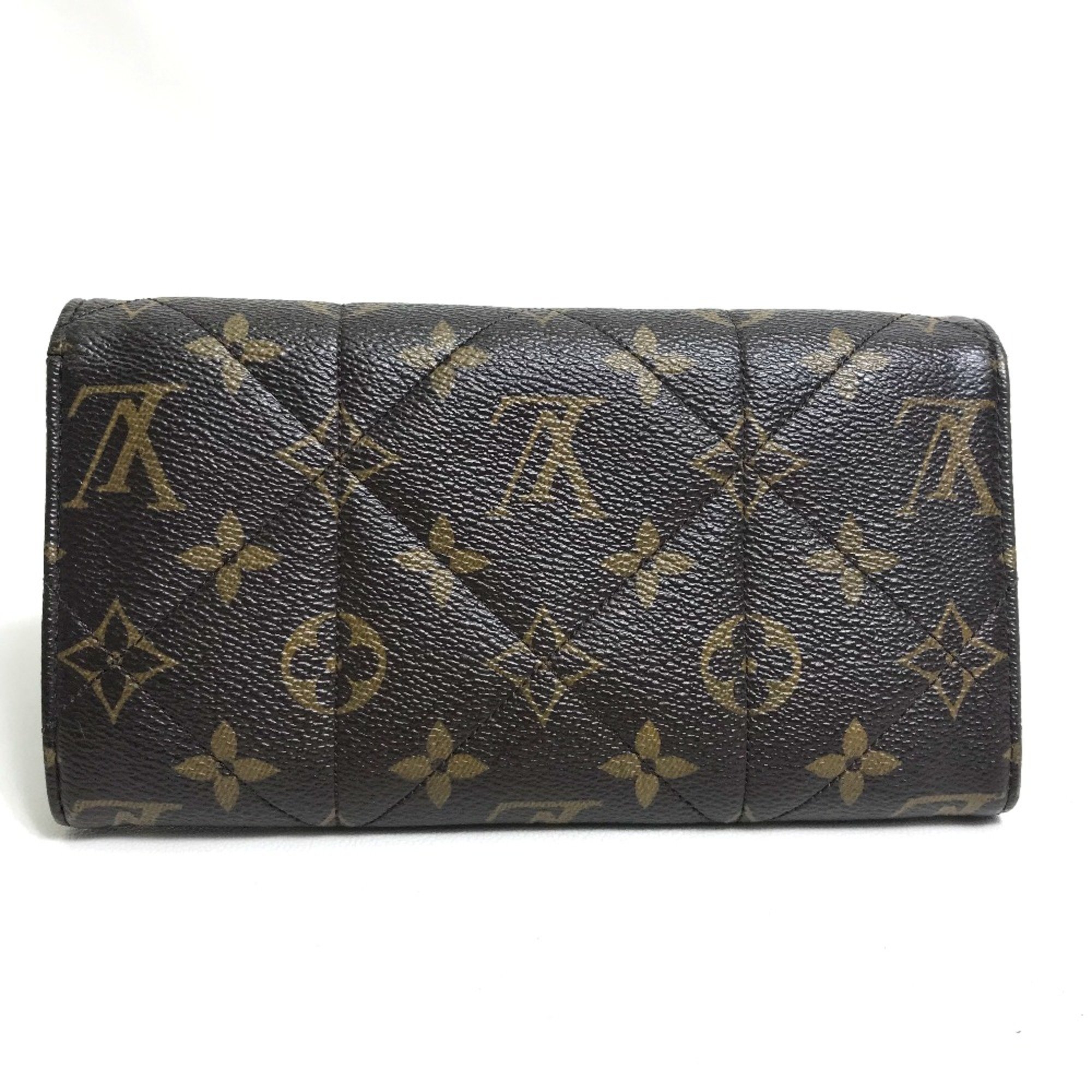 Louis Vuitton M66556 Monogram Etoile Wallet Long Wallet Brown