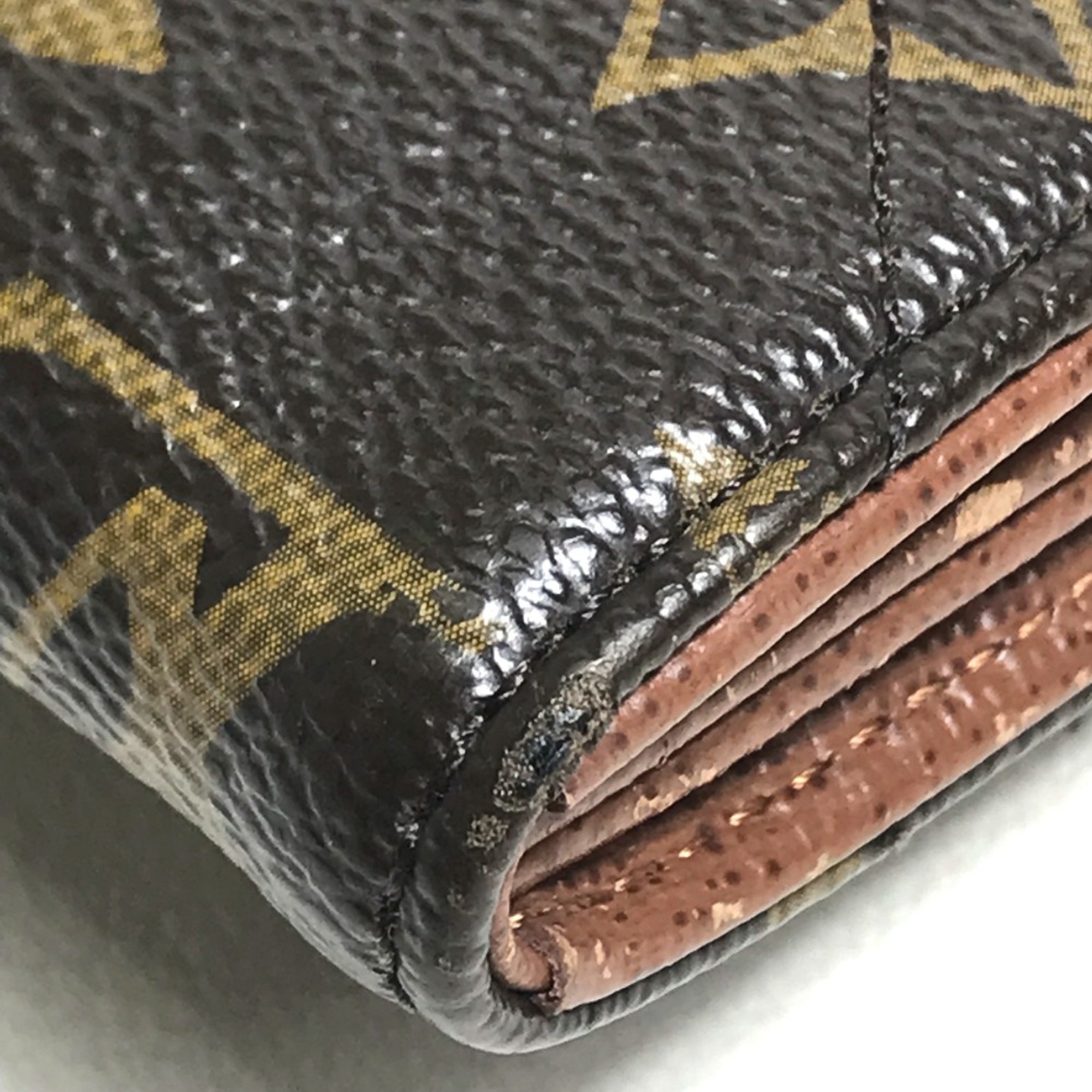 Louis Vuitton M66556 Monogram Etoile Wallet Long Wallet Brown