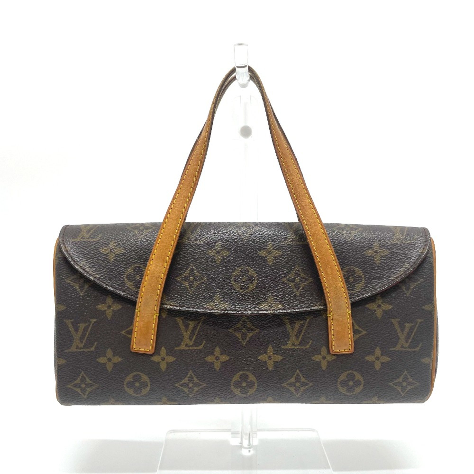 Louis Vuitton M51902 Monogram Width Hand Bag Brown