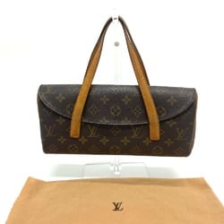 Louis Vuitton M51902 Monogram Width Hand Bag Brown