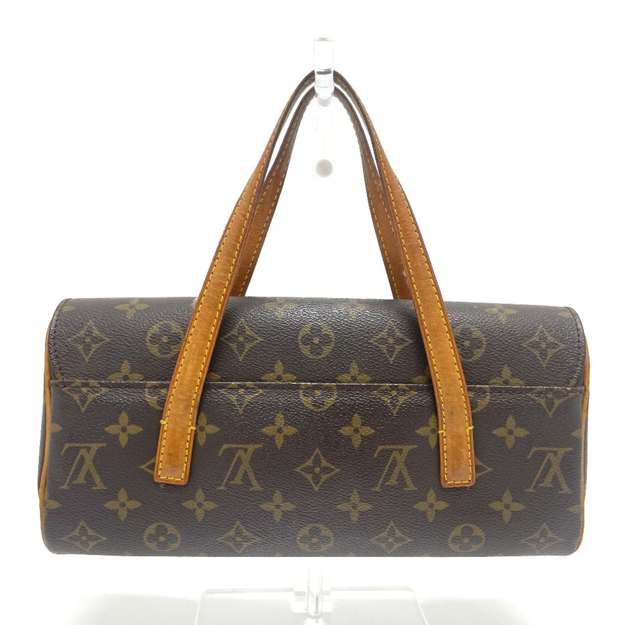 Louis Vuitton M51902 Monogram Width Hand Bag Brown