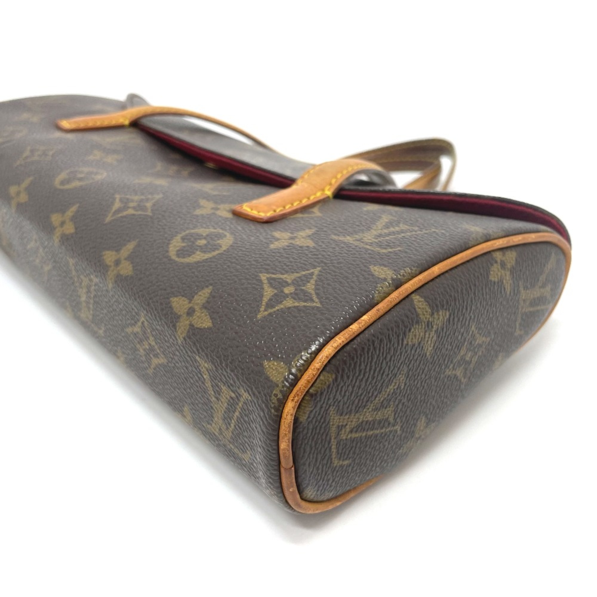 Louis Vuitton M51902 Monogram Width Hand Bag Brown