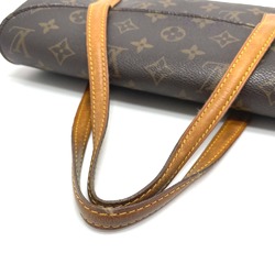 Louis Vuitton M51902 Monogram Width Hand Bag Brown