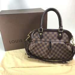 Louis Vuitton N51997 Damier Bag Hand Bag Ebene Brown