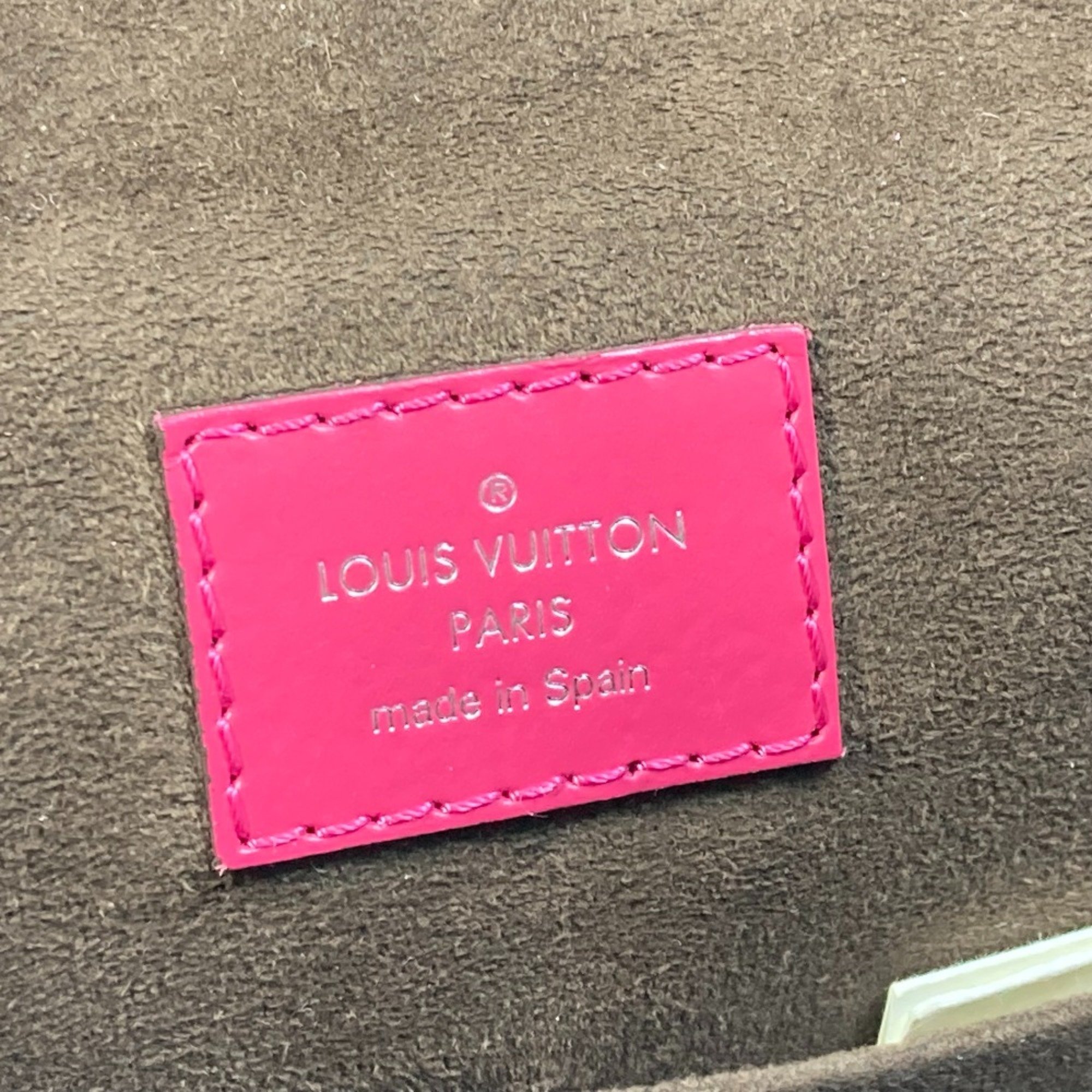 Louis Vuitton M42051 Epi 2WAY Shoulder Bag Hand Bag Hot pink pink